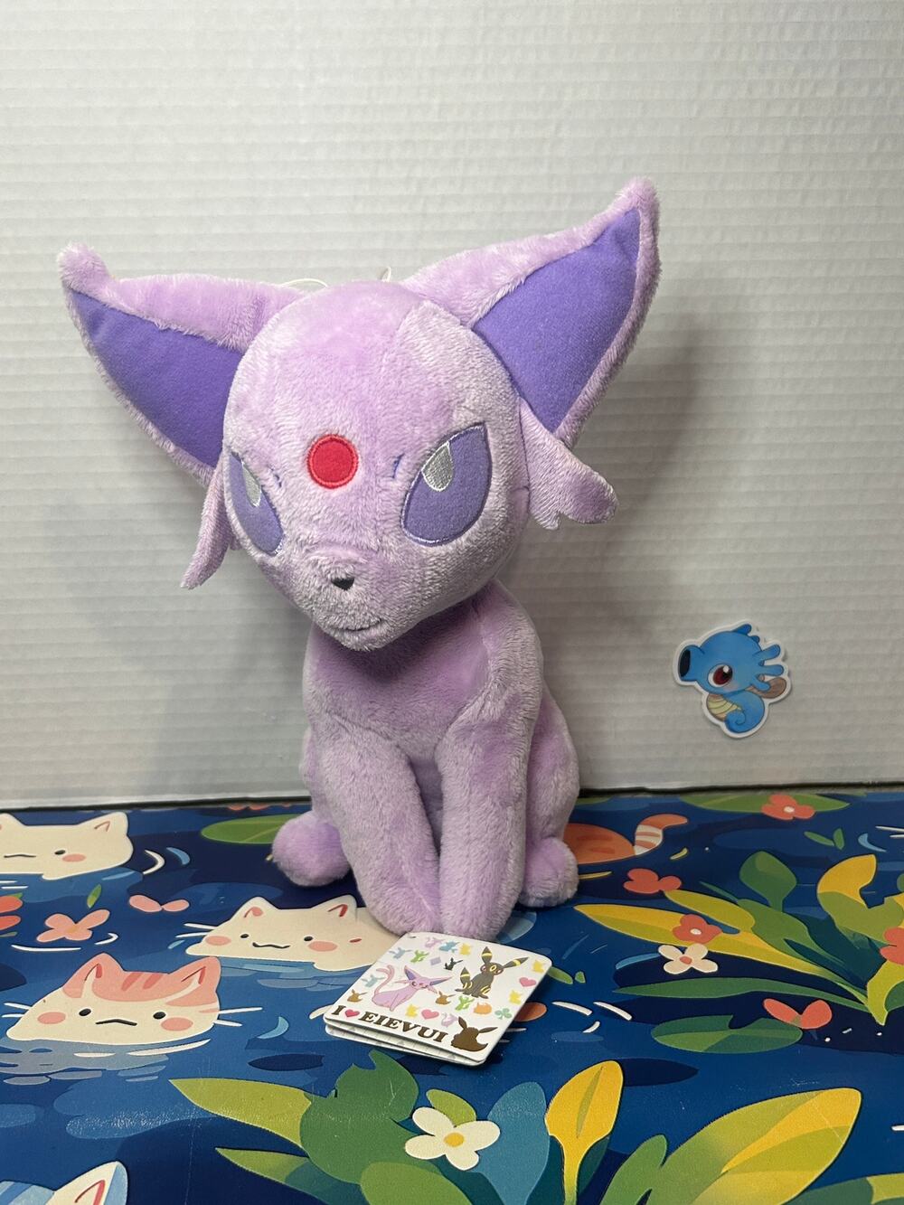 Pokemon I Love Eevee Espeon Plush Doll Banpresto 2013 Stuffed Animal
